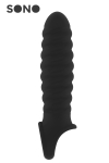 Gaine d'extension de pénis annelée SONO 32 Gaine d'extension de pénis annelée SONO 32