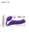 Gode ceinture strap-on violet XL Gode ceinture strap-on violet XL