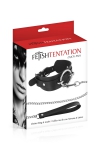 Collier avec anneau & laisse - Fetish Tentation Collier avec anneau & laisse - Fetish Tentation