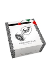 Plug silicone rose avec bijou Plug silicone rose avec bijou