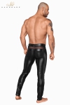 Pantalon wetlook et filet H059 Pantalon wetlook et filet H059