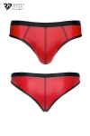 Slip rouge wetlook - Regnes Slip rouge wetlook - Regnes