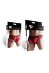 Slip rouge wetlook - Regnes Slip rouge wetlook - Regnes