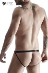 Jock strap noir wetlook et r�sille - Regnes