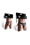 Jock strap noir wetlook et r�sille - Regnes