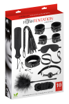 Coffret Bondage SM 10 pièces Coffret Bondage SM 10 pièces